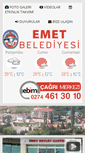 Mobile Screenshot of emet.bel.tr