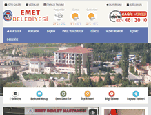 Tablet Screenshot of emet.bel.tr